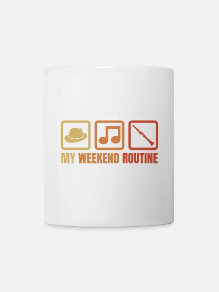 Klarinettisten Wochenende - Tasse - Weiß