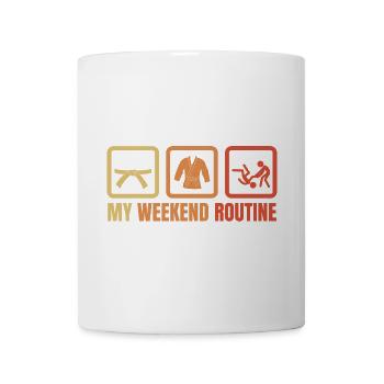 Judo Routine - Mug - white - Front