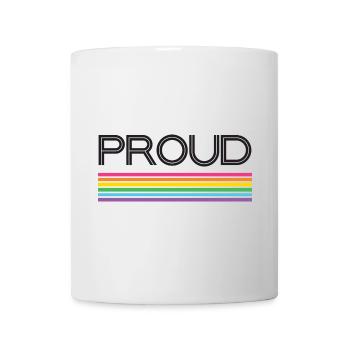 Pride Month LGBT - Stolz! - Tasse - Weiß - Vorne