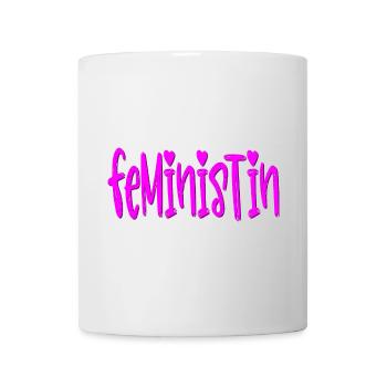 Feministin - Tasse - Weiß - Vorne