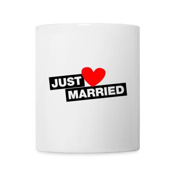 Just Married - for young and old married couples - Mug - white - Front