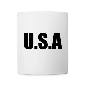 Vereinigte Staaten von Amerika - Tasse - Weiß - Vorne