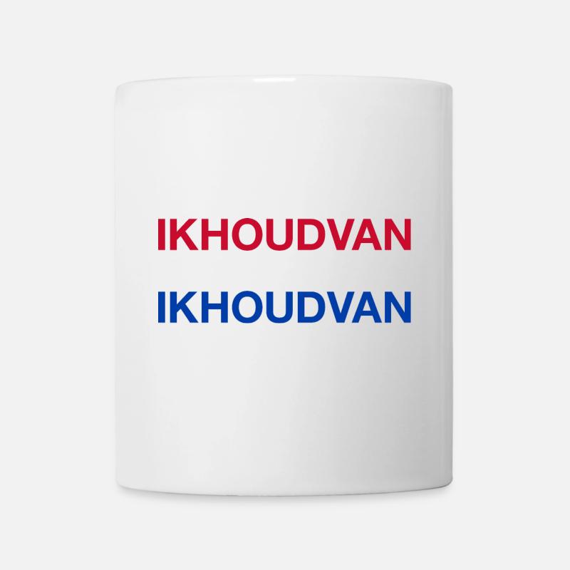 I LOVE PAYS-BAS Drapeau des Pays-Bas - Mug blanc - blanc