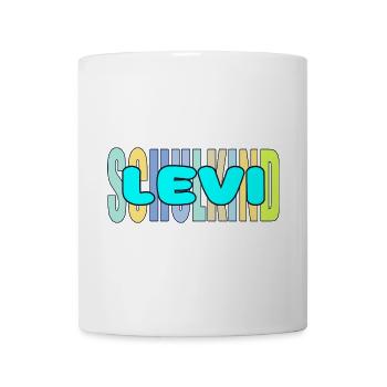 SCHULKIND JUNGENNAME LEVI - Tasse - Weiß - Vorne