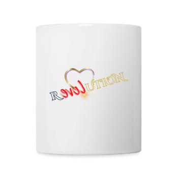 Heart Revolution Solar Flare Graphic - Mug - white - Front