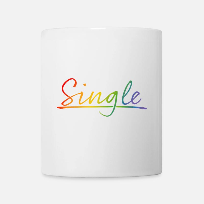 Chemise Pride Single - Mug blanc - blanc