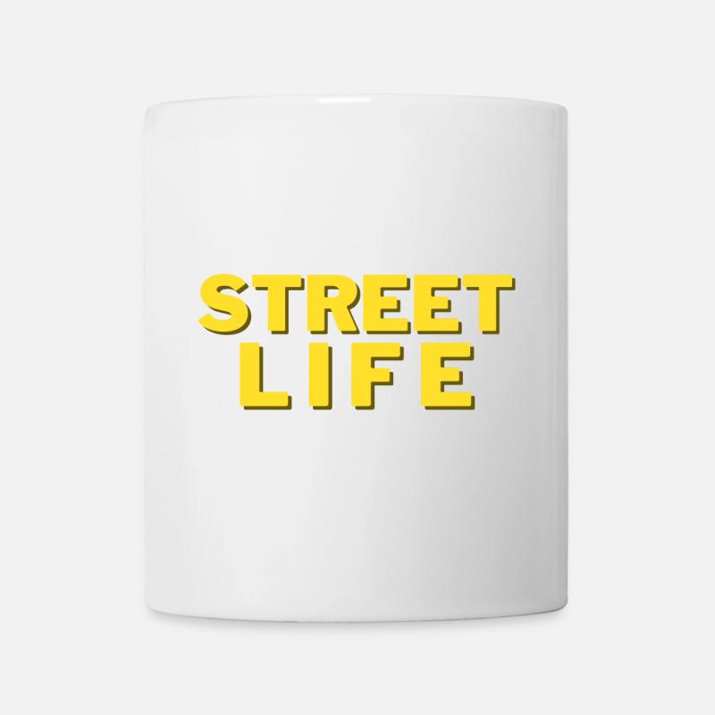 street life - Mug blanc - blanc