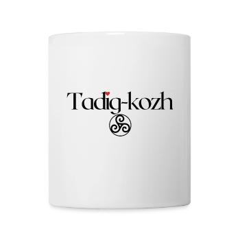 Tadig-kozh Triskell Fête grands-pères Breton - Mug blanc - blanc - Devant