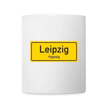 Leipzig place name germany - Mug - white - Front