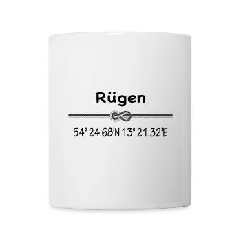 Rügen - Tasse - Weiß - Vorne