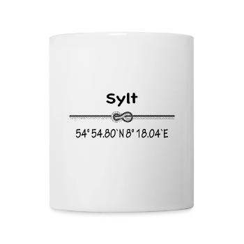 Sylt - Tasse - Weiß - Vorne