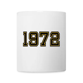 Année de naissance : 1972 - Mug blanc - blanc - Devant