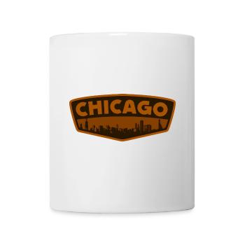 Chicago, Illinois - Mug - white - Front