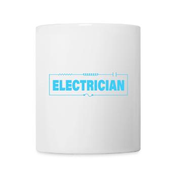 ELECTRICIAN - Tasse - Weiß - Vorne