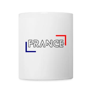 France - Mug blanc - blanc - Devant