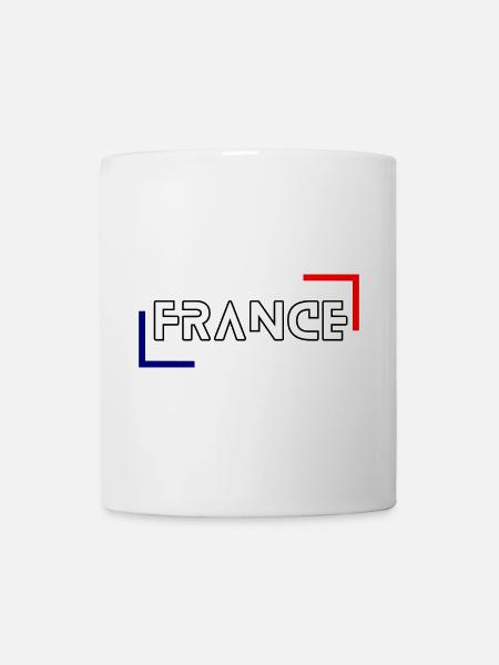 France - Mug blanc - blanc