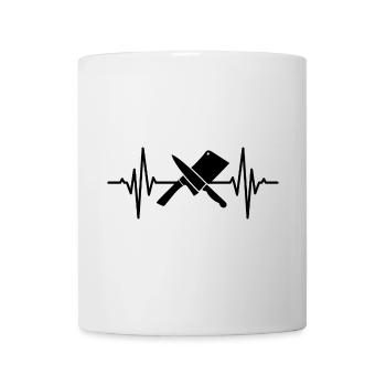 Cleaver heart palpitations - Mug - white - Front