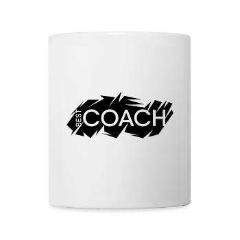 best coach logo coach symbol team club - Mug - white - Front