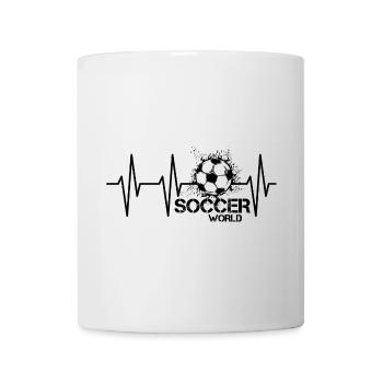 Équipe de football Heartbeat Soccer Blast - Mug blanc - blanc - Devant