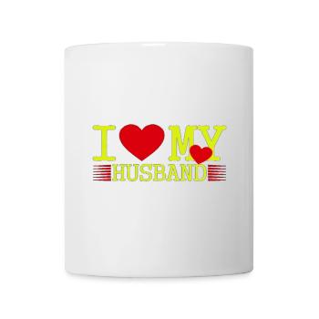 J’aime mon mari - Mug blanc - blanc - Devant