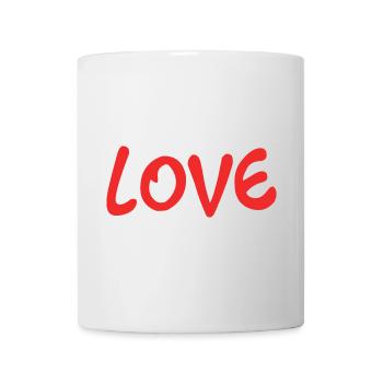 VALENTINE'S DAY. Bachelorette party. I LOVE YOU. I LOVE YOU. LOVE - Mug - white - Front