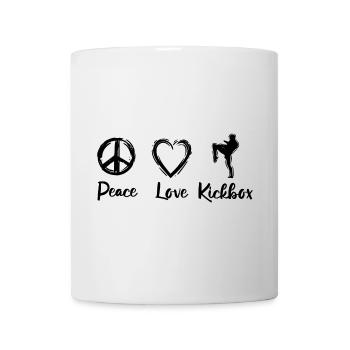 Kickboxing Love - Mug - white - Front