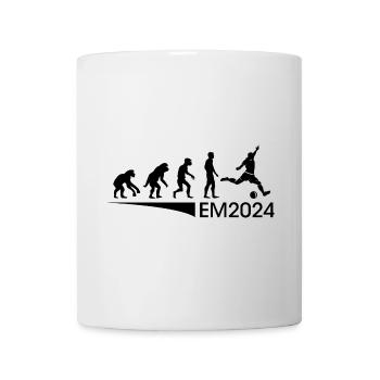 Icône de l’équipe des fans de football de l’ Evolution - Mug blanc - blanc - Devant