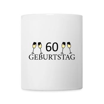 60th birthday 60 years - Mug - white - Front