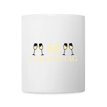 60th birthday 60 years - Mug - white - Front