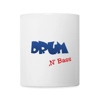 Drum n Bass - Tasse - Weiß - Vorne