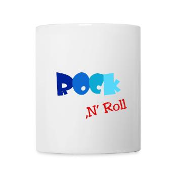 Rock n Roll - Tasse - Weiß - Vorne