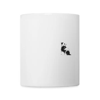 chill mal panda relax entspann dich abhängen - Tasse - Weiß - Vorne