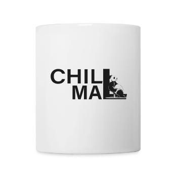 chill mal panda relax entspann dich - Tasse - Weiß - Vorne