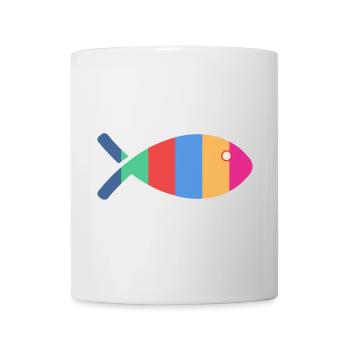 FISH. SARDINE. APRIL FOOL. SEA. OCEAN. NAT - Mug - white - Front