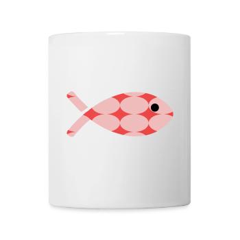 POISSON. MEMOIRE. SARDINE. POISSON D'AVRIL. MER - Mug blanc - blanc - Devant
