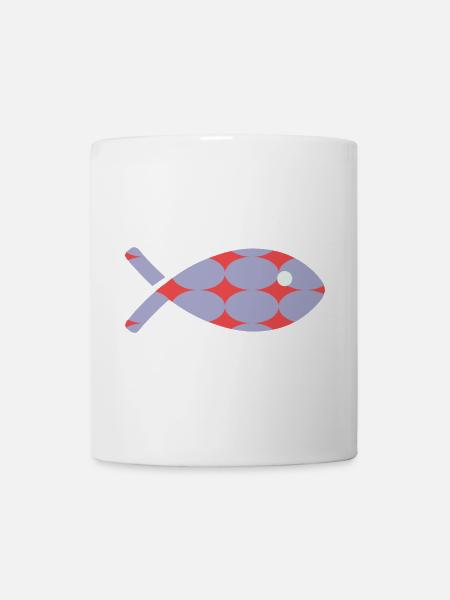 FISCH - Tasse - Weiß