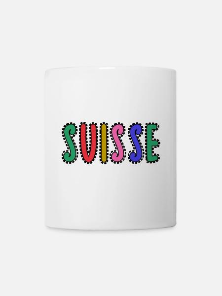 SCHWEIZ - Tasse - Weiß
