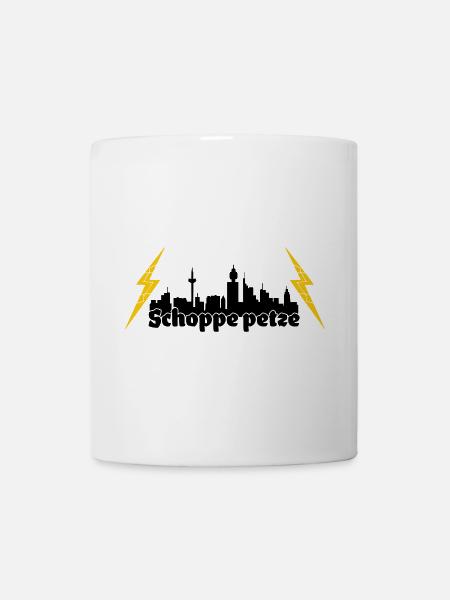 Schoppe petze ffm skyline - Tasse - Weiß