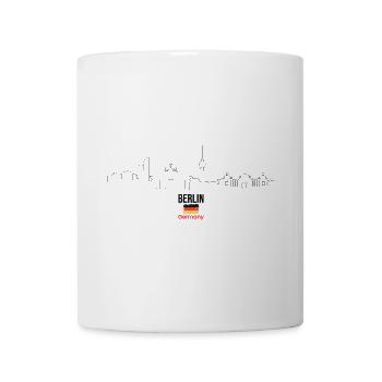 Bold German Flag Typography - Mug - white - Front