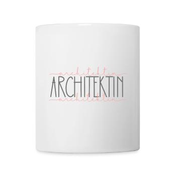 Architektin Geschenk Architektur Beruf - Tasse - Weiß - Vorne