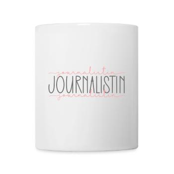 Journalistin Geschenk Journalismus Beruf - Tasse - Weiß - Vorne