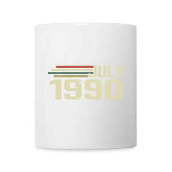 Birthday July 1990 Year 1990 July Year 1990 - Mug - white - Front