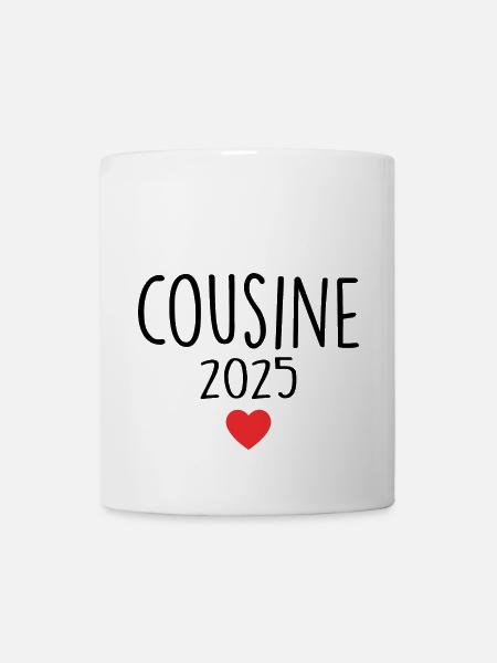 Cousine - Futur Cousine 2025 - Mug blanc - blanc