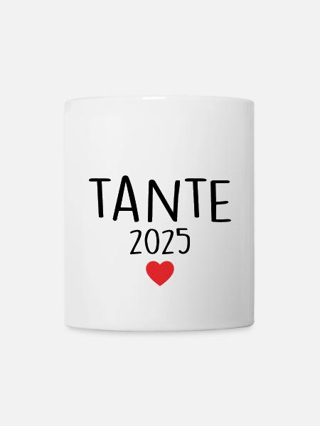Ich werde eine Tante sein - eine zukünftige Tante - Tasse - Weiß