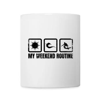 Surfliebhaber - Tasse - Weiß - Vorne