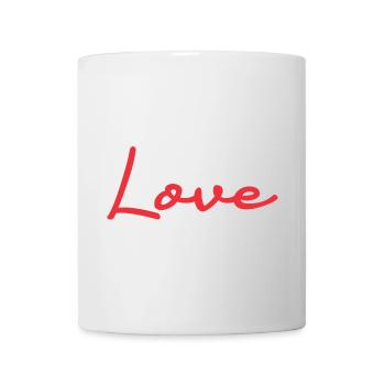 ICH LIEBE DICH. LIEBE. PAAR. GERADE VERHEIRATET. Junggesellinnenabschied - Tasse - Weiß - Vorne