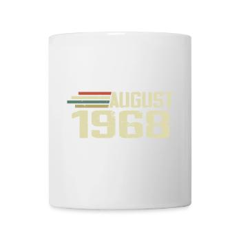 Born August 1968 Anniversary August 1968 Year - Mug - white - Front