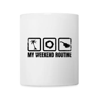 Ukulele Wochenende - Tasse - Weiß - Vorne