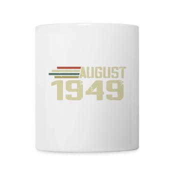 Born August 1949 Jubilee August 1949 Vintage - Mug - white - Front