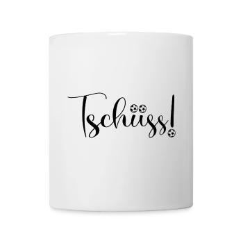 ABSCHIED KOLLEGEN FUßBALL - Tasse - Weiß - Vorne